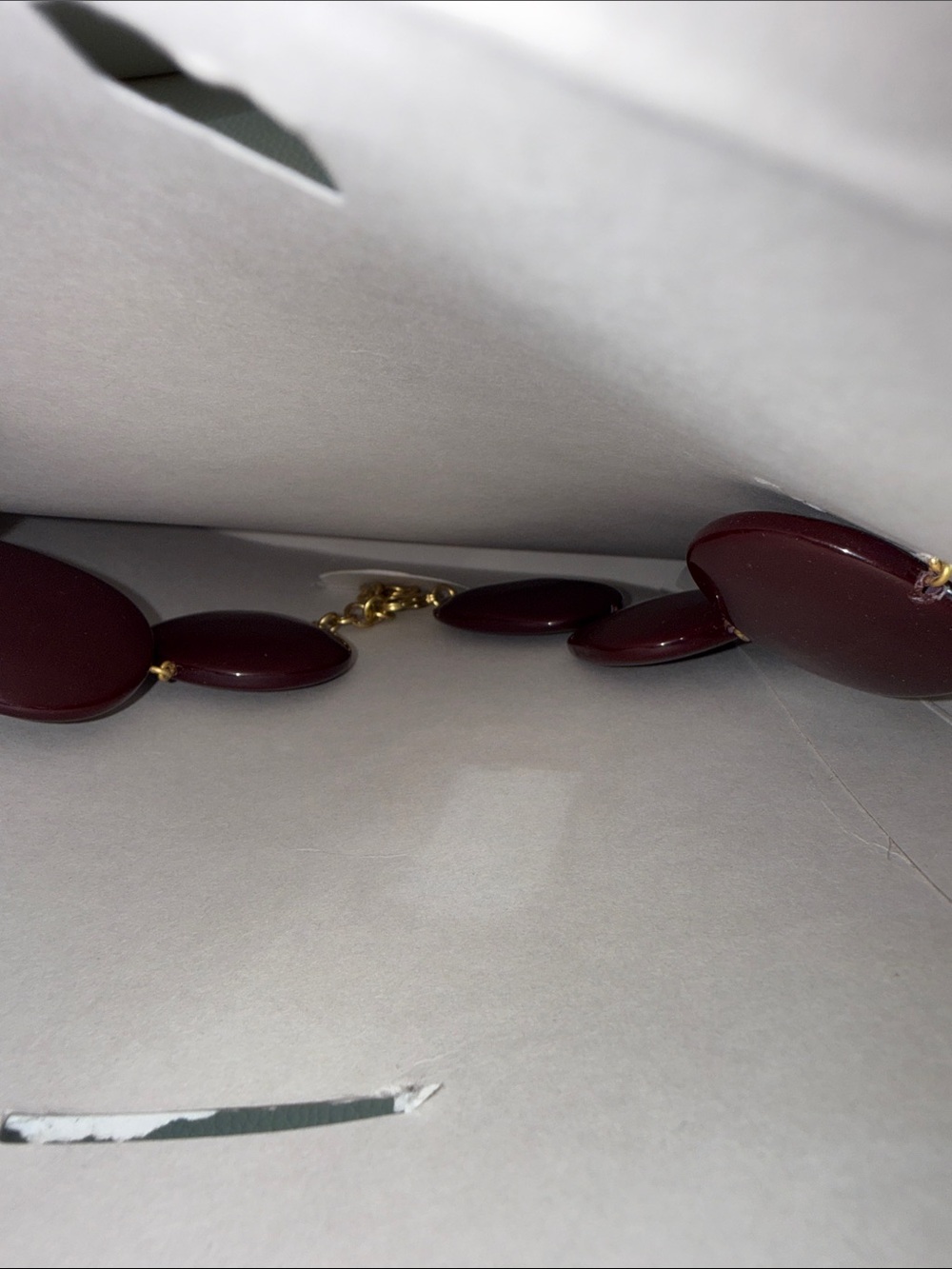 Zara Gold Color Shell Necklace - Picture 13 of 13